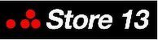 STORE 13 logo