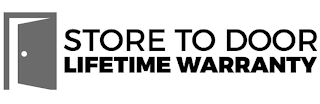 STORE TO DOOR LIFETIME WARRANTY logo