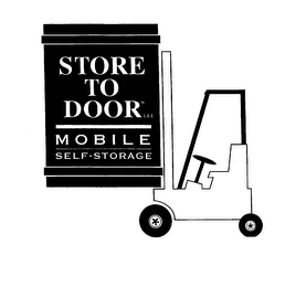 STORE TO DOOR LLC MOBILE SELF-STORAGE logo