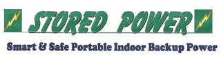 STORED POWER SMART & SAFE PORTABLE INDOOR BACKUP POWER logo