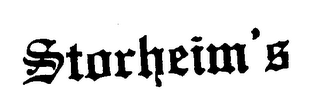 STORHEIM'S logo