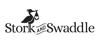 STORK AND SWADDLE logo