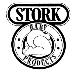 STORK BABY PRODUCTS logo