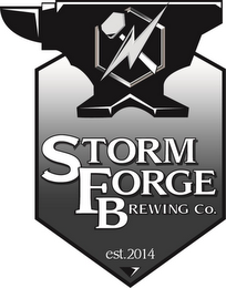 STORM FORGE BREWING CO. EST. 2014 logo