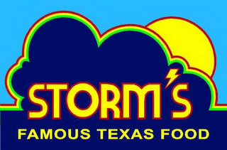 STORM'S FAMOUS TEXAS FOOD logo