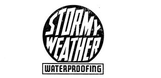 STORMY WEATHER WATERPROOFING logo