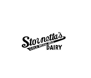 STORNETTA'S GOLD MEDAL MILK DAIRY logo