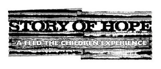 STORY OF HOPE A FEED THE CHILDREN EXPERIENCE logo