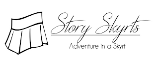 STORY SKYRTS ADVENTURE IN A SKYRT logo