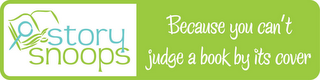 STORY SNOOPS JUDGE A BOOK BY MORE THAN ITS COVER. logo