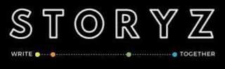 STORYZ WRITE TOGETHER logo