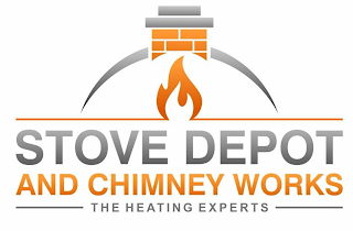 STOVE DEPOT AND CHIMNEY WORKS THE HEATING EXPERTS logo
