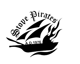 STOVE PIRATES A.D. 1976 logo