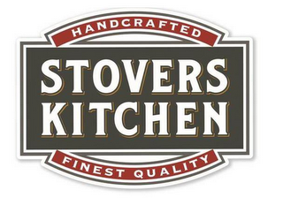 STOVERS KITCHEN HANDCRAFTED FINEST QUALITY logo