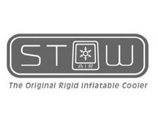 STOW AIR THE ORIGINAL RIGID INFLATABLE COOLER logo