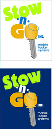 STOW · N · GO INC. MOBILE LOCKER SYSTEMS logo