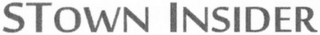 STOWN INSIDER logo