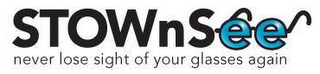 STOWNSEE NEVER LOSE SIGHT OF YOUR GLASSES AGAIN logo