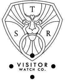 STR VISITOR WATCH CO. logo