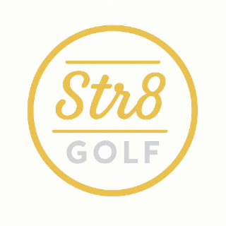 STR8 GOLF logo