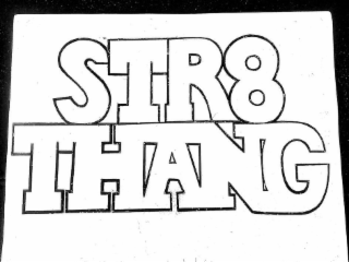 STR8 THANG logo