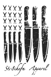 STR8CHEFN APPAREL logo