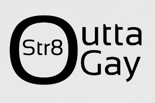 STR8OUTTAGAY logo