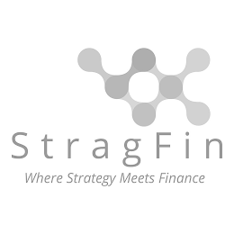 STRAGFIN WHERE STRATEGY MEETS FINANCE logo