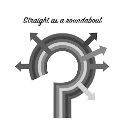 STRAIGHT AS A ROUNDABOUT logo