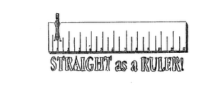 STRAIGHT AS A RULER! logo