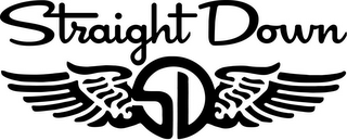 STRAIGHT DOWN SD logo