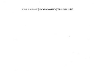STRAIGHT | FORWARD | THINKING logo