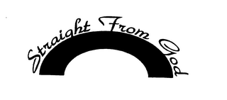 STRAIGHT FROM GOD logo