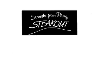 STRAIGHT FROM PHILLY STEAKOUT logo