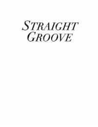 STRAIGHT GROOVE logo