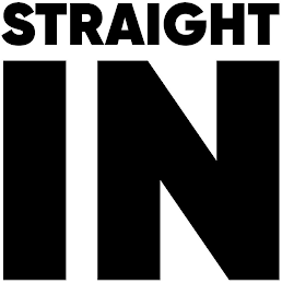 STRAIGHT IN logo