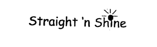STRAIGHT 'N SHINE logo