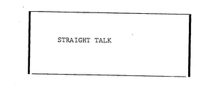 STRAIGHT TALK logo