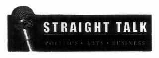 STRAIGHT TALK POLITICS · ARTS · BUSINESS logo