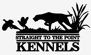 STRAIGHT TO THE POINT KENNELS logo