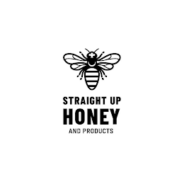 STRAIGHT UP HONEY AND PRODUCTS logo