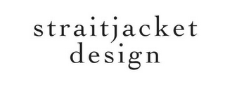 STRAITJACKET DESIGN logo