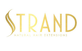 STRAND NATURAL HAIR EXTENSIONS logo