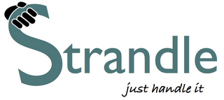 STRANDLE JUST HANDLE IT logo