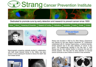 STRANG CANCER PREVENTION INSTITUTE logo