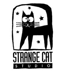 STRANGE CAT STUDIO GRAPHIC DESIGN logo