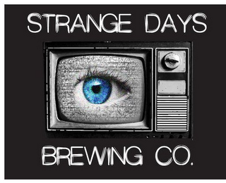 STRANGE DAYS BREWING CO. logo