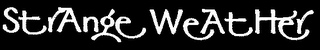 STRANGE WEATHER logo