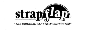 STRAP FLAP "THE ORIGINAL CAP STRAP COMFORTER" logo