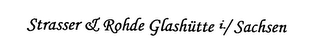 STRASSER & ROHDE GLASHUTTE I/SACHSEN logo